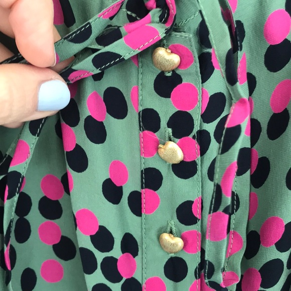 Juicy Couture Silk Blouse size 2 - Picture 3 of 6